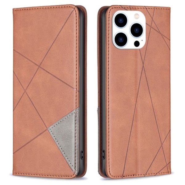 iPhone 15 Pro telefon fodral - Brun Brun