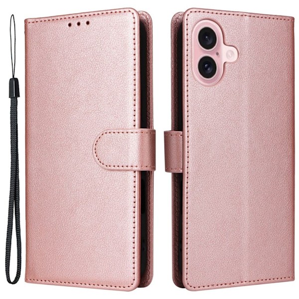 iPhone 16 Fodral - Roséguld Rosa