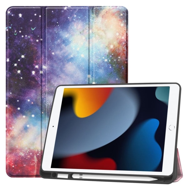 Trefaldigt fodral med stativfunktion för iPad 10,2" 2019/2020 - Cosmic Space