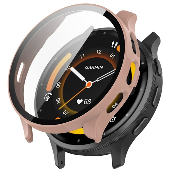 Garmin Venu 3 skal med skärmskydd - Rosa Rosa