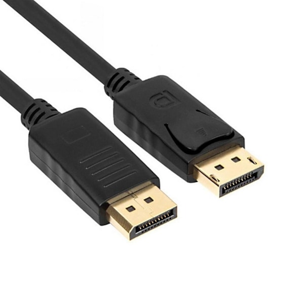 DisplayPort till DisplayPort 1,8m - Svart Svart