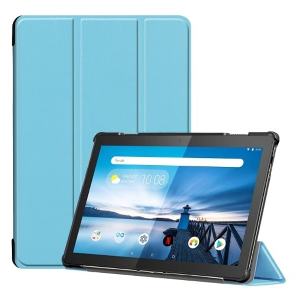 Lenovo Tab M10 Gen 1 Tri-Fold Stativ Fodral - Baby Blå Blå