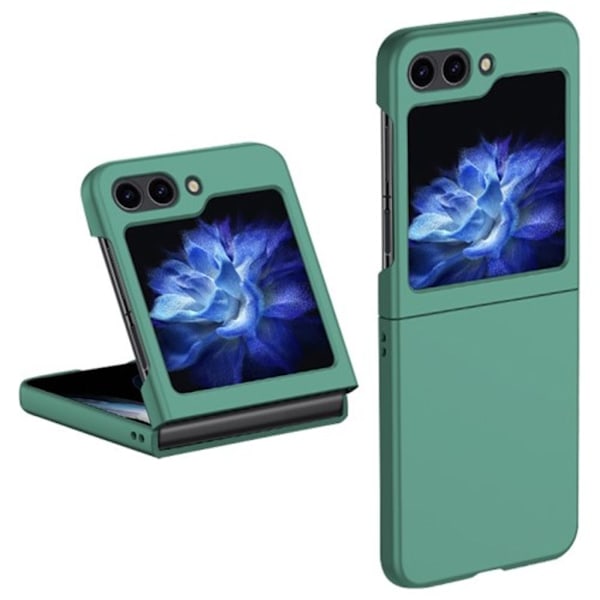 Kvalité Samsung Galaxy Z Flip5 5G skal - Mörkgrönt Grön