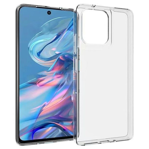 Motorola Moto G75 5G Skal i TPU - Transparent Transparent
