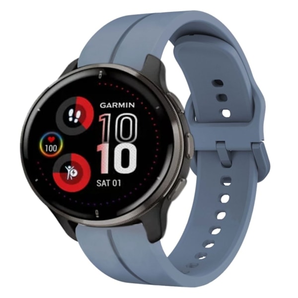 Garmin Venu 2 Plus Klockarmband i silikon - Blå Blå