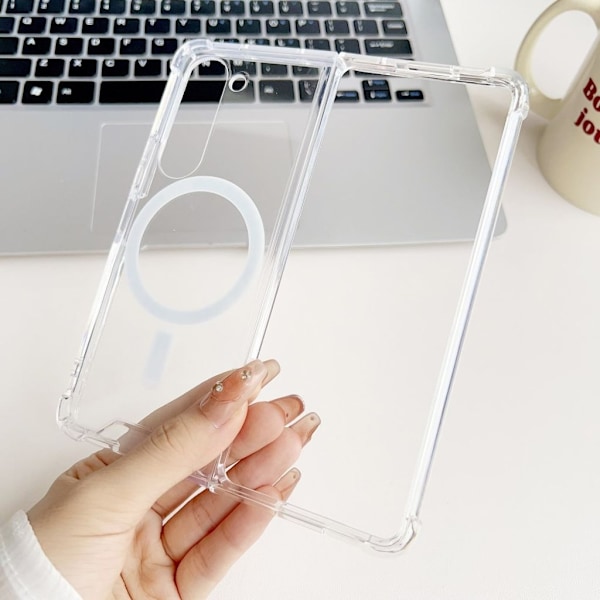 Samsung Galaxy Z Fold6 5G skal med Magsafe - Transparent Transparent