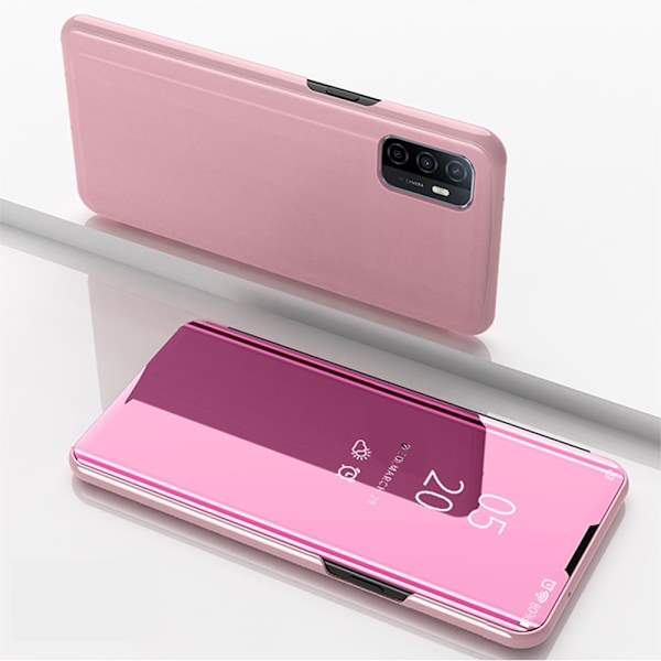 View Window Fodral till Galaxy A32 5G - Rosa Rosa