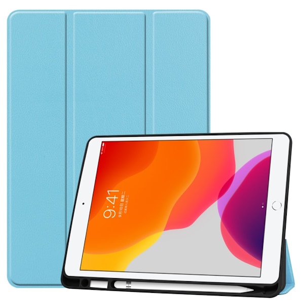 Tri-fold Fodral till iPad 10.2 2019/2020 - Ljusblå Blå