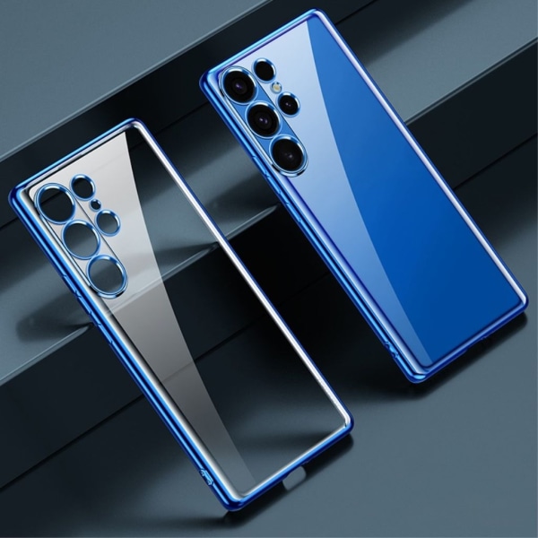 SULADA för Samsung Galaxy S24 Ultra-fodral Ultratunnt elektroplä Blå