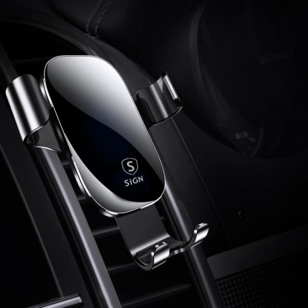 SiGN Bilhållare för Smartphones med 360° Rotation - Svart Black