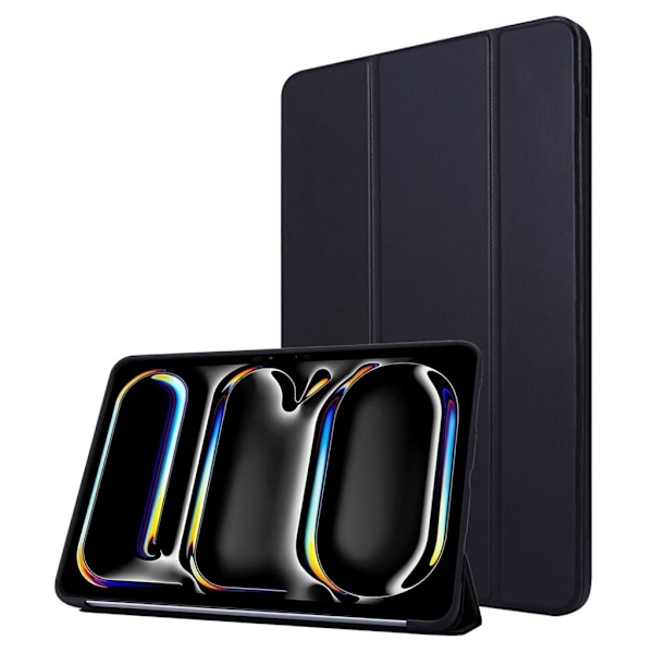 iPad Pro 13" 2024 Tri-fold Fodral - Svart Svart