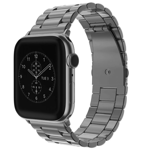 Apple Watch Ultra/Ultra 2 49mm etc Klockarmband i Rostfritt stål - Grå grå