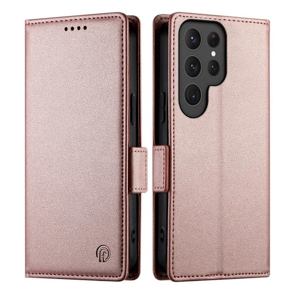 Samsung Galaxy S25 Ultra Plånboksfodral - Roséguld Guld