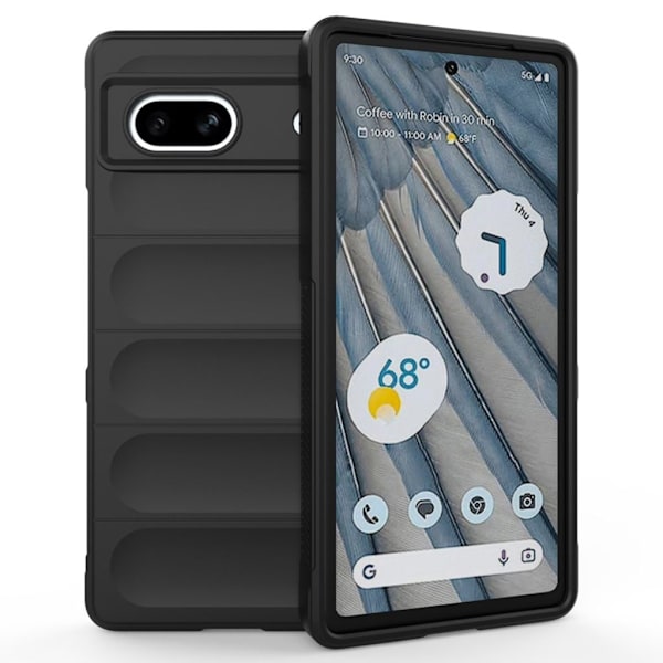 Flexibelt Google Pixel 7A 5G skal - Svart Svart