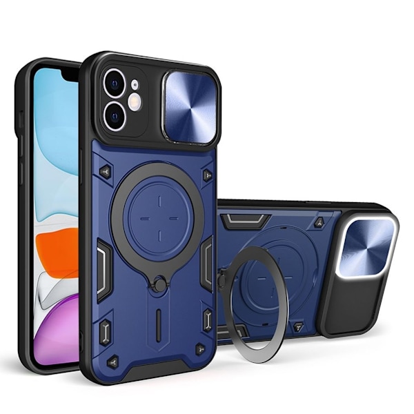 IPhone 11 skal med ett lock - Blå Blå