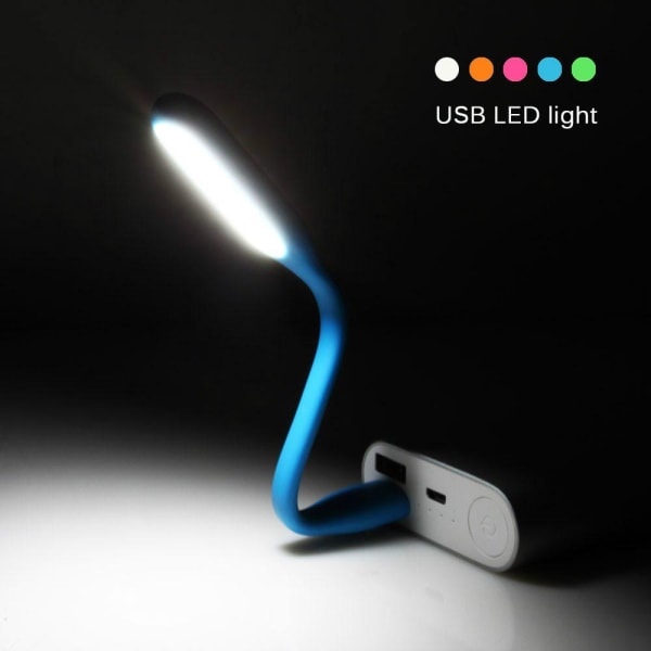 Böjbar USB LED Lampa - Svart Svart