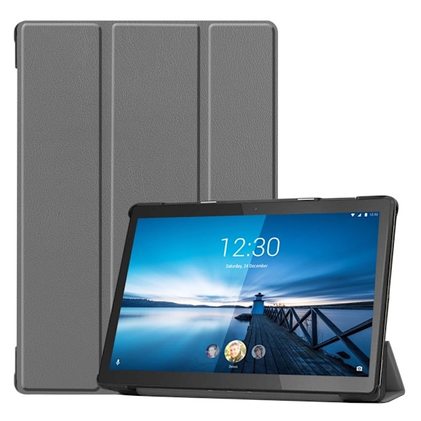 Lenovo Tab M10 Gen 1 FHD REL TB-X605FC Fodral - Grå grå