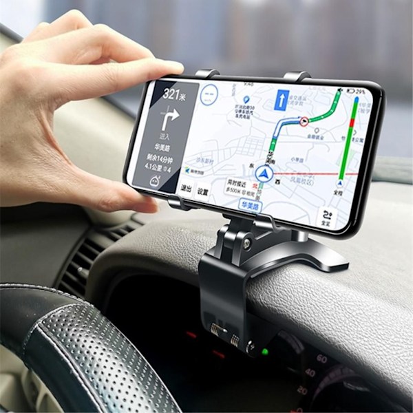 Hands-free bilhållare - Svart Svart