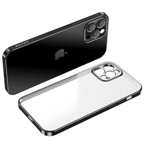 SULADA Nature Series Matte iPhone 14 Pro Max Soft TPU Skal - Svart Svart