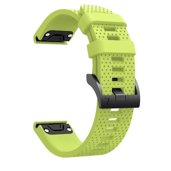 Garmin Fenix 6S/5S/6S Pro/5S Plus Klockarmband i silikon - Grön Grön