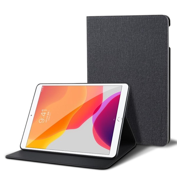 X-LEVEL iPad 9.7" 5/6  fodral med stativ - Svart Svart