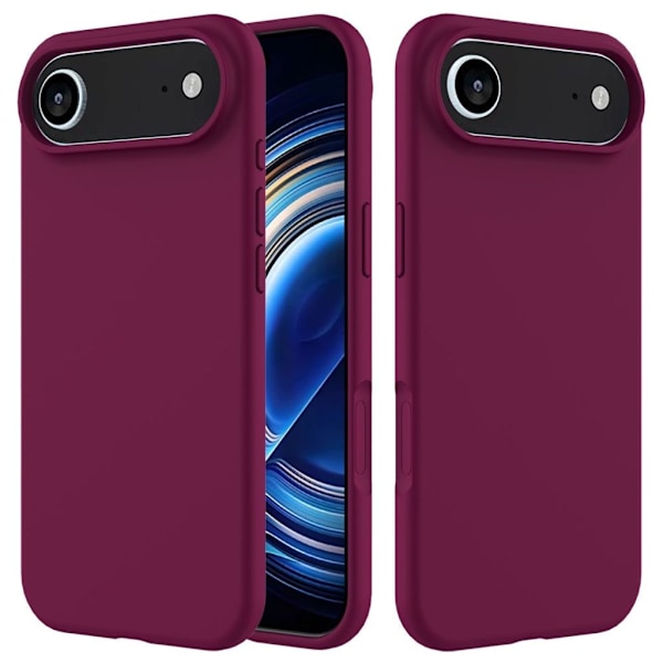 iPhone Air Silikonskal - Vinröd Röd