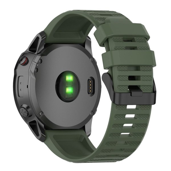 Garmin Fenix 6 GPS m.fl. klockarmband - Mörkgrön Grön