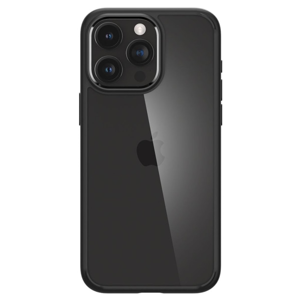 Spigen Crystal Hybrid iPhone 15 Pro Max skal - Svart Svart