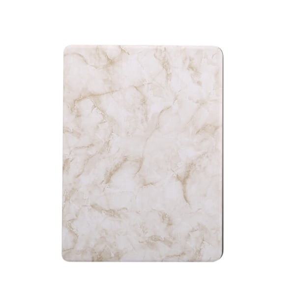 iPad 10.2" 2021/2020/2019 Tri-fold fodral marmor - Beige Beige