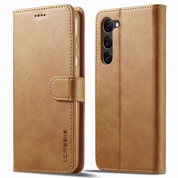 LC.IMEEKE Samsung Galaxy S24 Fodral - Brun Brun