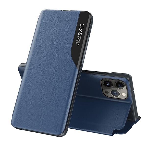 iPhone 14 Pro Max Magnetic Auto Closing Fodral - Sapphire Sapphire