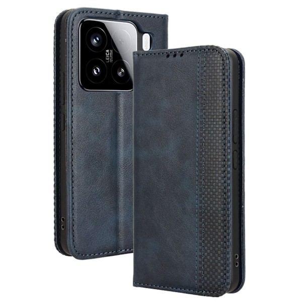 Xiaomi 15 Pro Plånboksfodral - Blå Blå