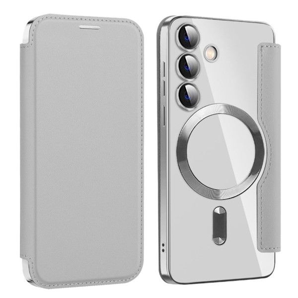 Samsung Galaxy S24 Plus MagSafe Fodral - Silver Silver