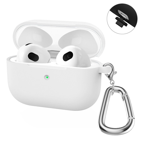 Hat-Prince Fodral till Laddningsetui för Apple AirPods Pro - Vit Vit