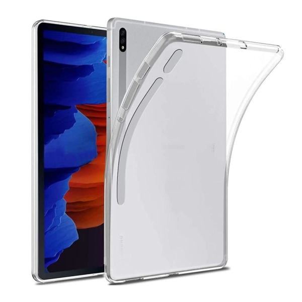 Mjukt TPU-skal för Galaxy Tab S7 Plus 12.4" - Transparent Transparent