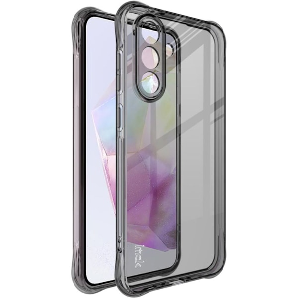 IMAK Samsung Galaxy A36 5G Skal - Transparent Svart Transparent