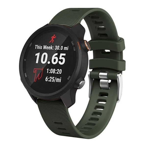 Garmin Forerunner 245 Klockarmband i Silikon - Grön Grön
