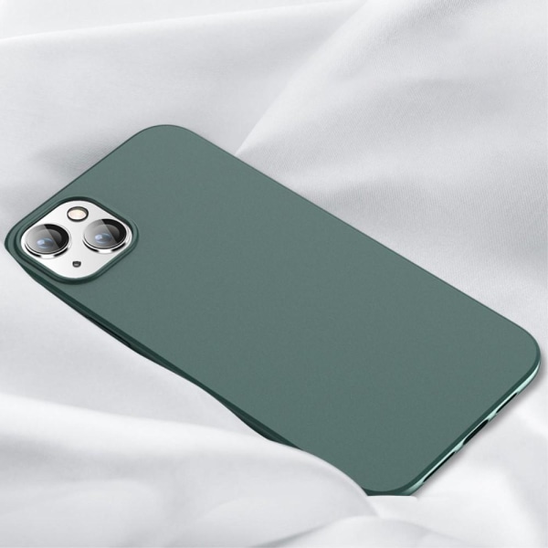 X-LEVEL iPhone 14 Anti-Scratch TPU Skal - Midnight Green Grön