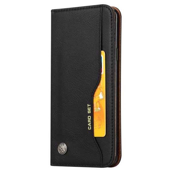Stor plånboksfodral för Samsung Galaxy S9 Plus - Svart Svart
