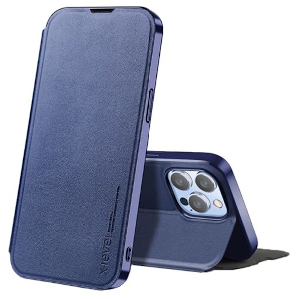 X-LEVEL iPhone 15 Pro fodral - Mörkblå Mörkblå