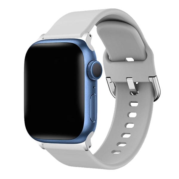 Apple Watch Ultra/Ultra 2 49mm etc Klockarmband i Silikon - Grå grå