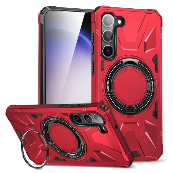 Samsung Galaxy S24 Plus Magnetiskt Skal - Röd Röd