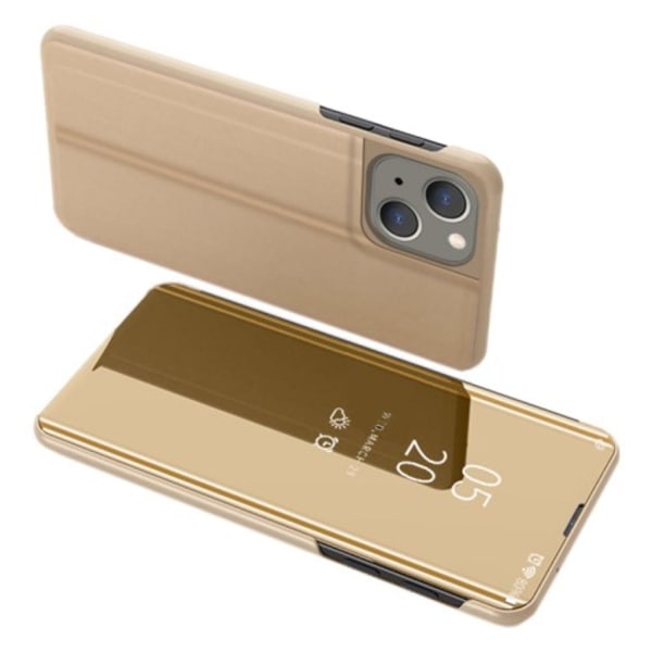 iPhone 15 Plus flip-fodral - Guld Guld