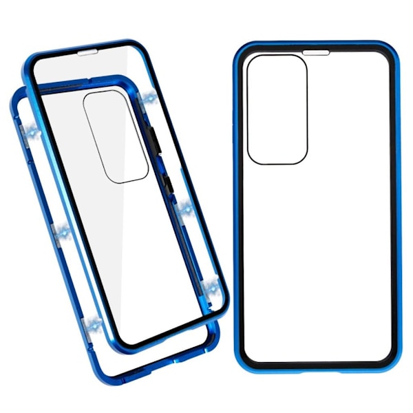 Samsung Galaxy S24 Plus magnetiskt Fodral - Blå Blå