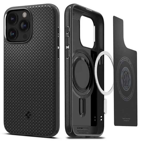 Spigen Mag Armor Magsafe iPhone 15 Pro skal - Svart Svart