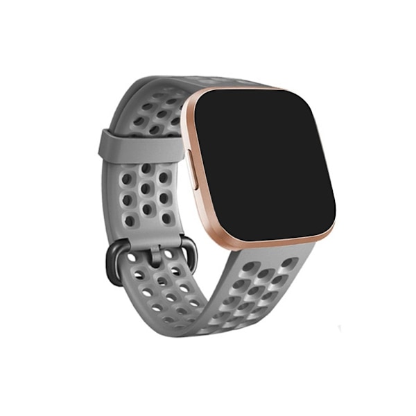 Silikonarmband för Fitbit Versa 2 - Grå grå