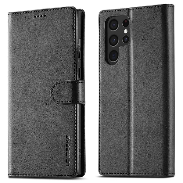 LC.IMEEKE Samsung Galaxy S22 Ultra 5G fodral - Svart Svart