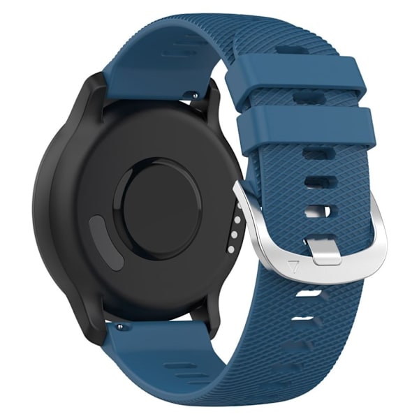 Garmin VivoMove/Venu/VivoActive/Forerunner etc. Klockarmband i silikon - Mörkblå Mörkblå