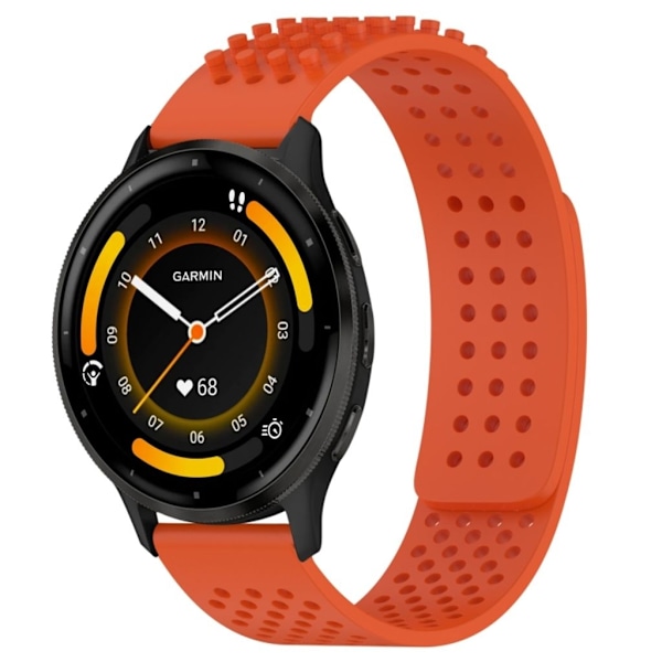 Garmin Venu 3 Tvåfärgat klockarmband i silikon - Orange