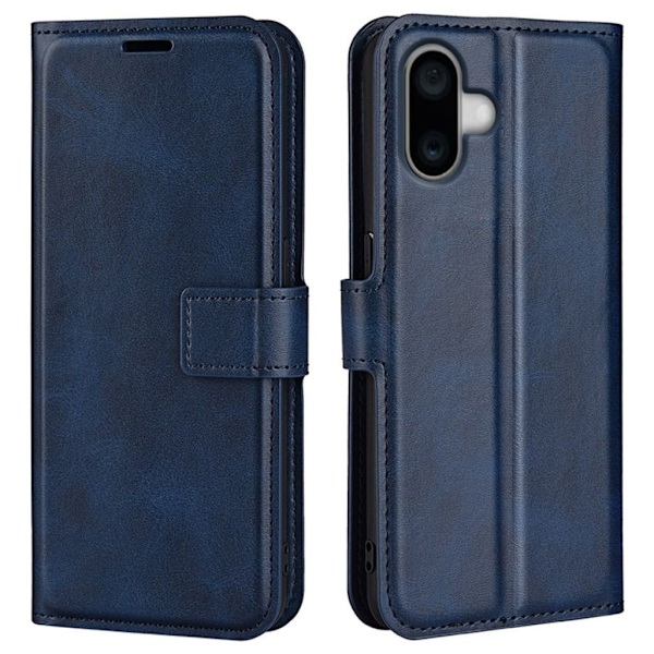 iPhone 16 Plus Plånboksfodral - Blå Blå